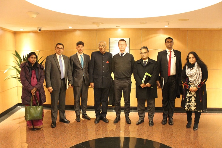 Meeting with the Confederation of Indian Industry 
